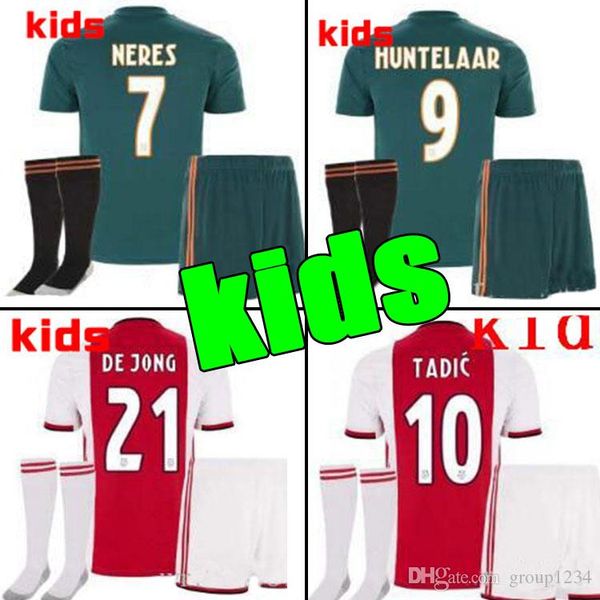 Ajax 2019 2020 FC Home away Soccer Jerseys kids kits + socks 19/20 Camisa ZIYECH KLUIVERT NOURI DOLBERG YOUNES Jerseys Football Shirts sets
Ajax 2019 2020 FC Home away Soccer Jerseys kids kits + socks 19/20 Camisa ZIYECH KLUIVERT NOURI DOLBERG YOUNES Jerseys Football Shirts sets