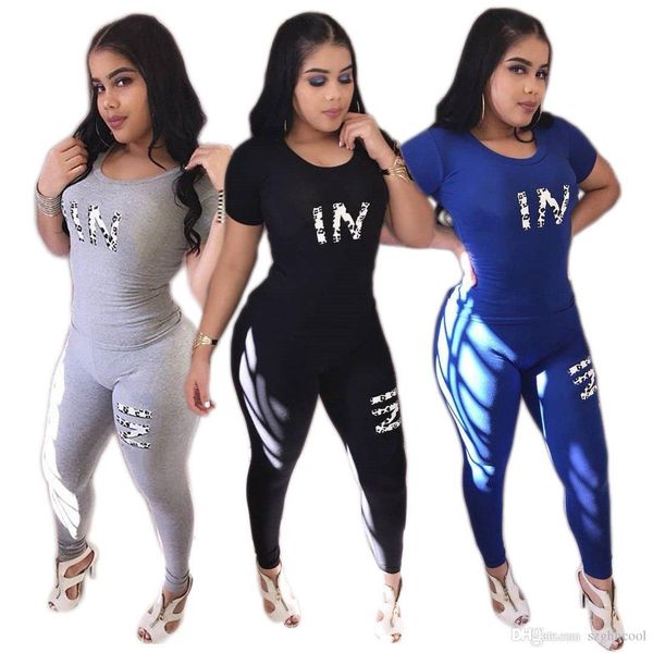 Wholesale 2018 English Printing Exercise Ladies Sweat Suits Personality Leisure Women Tracksuit New Trend Breathable Women 2 Piece Outfit
Wholesale 2018 English Printing Exercise Ladies Sweat Suits Personality Leisure Women Tracksuit New Trend Breathable Women 2 Piece Outfit