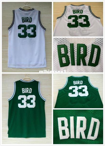 33 bird basketball jersey, mesh jersey embroidery logos jersey - white and green ncaa college, Black;blue
33 bird basketball jersey, mesh jersey embroidery logos jersey - white and green ncaa college, Black;blue