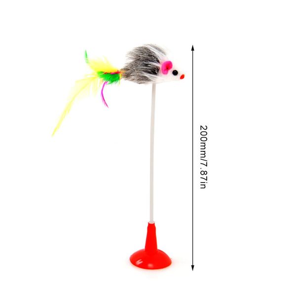 vertical suction cup funny cat stick color feather mouse cat toy adsorption smooth face funny cat stick pet feather toy
vertical suction cup funny cat stick color feather mouse cat toy adsorption smooth face funny cat stick pet feather toy