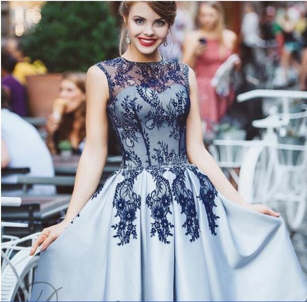 blue short prom dresses lace appliqued rhinestone beaded knee length cocktail dresses custom made homecoming dresses formal party gowns, Red
blue short prom dresses lace appliqued rhinestone beaded knee length cocktail dresses custom made homecoming dresses formal party gowns, Red