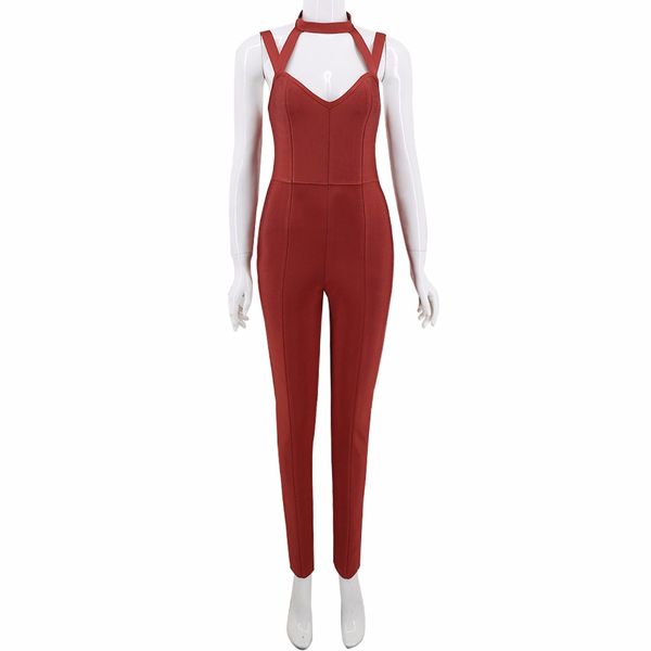 ladies hl bandage jumpsuits bodycon full length jumpsuits celebrity fashion wear, Black;white
ladies hl bandage jumpsuits bodycon full length jumpsuits celebrity fashion wear, Black;white