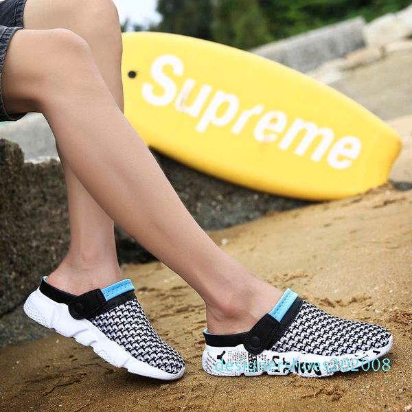 celai size 39-46 summer mesh shoes men sandals beach slippers clogs male sneaker clogs man zuecos sandalias zapatos hombre a-032 d08, Black
celai size 39-46 summer mesh shoes men sandals beach slippers clogs male sneaker clogs man zuecos sandalias zapatos hombre a-032 d08, Black