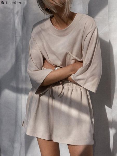 women fashion casual solid two piece suit lounge wear autumn home loose and shorts suit 2020 summer tracksuit matching sets, White
women fashion casual solid two piece suit lounge wear autumn home loose and shorts suit 2020 summer tracksuit matching sets, White