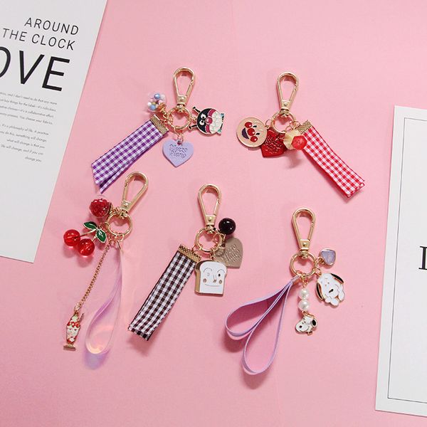 creative crystal cherry key chain cute cartoon love ribbon keychains women bag car fashion gift keyring pendant, Slivery;golden
creative crystal cherry key chain cute cartoon love ribbon keychains women bag car fashion gift keyring pendant, Slivery;golden