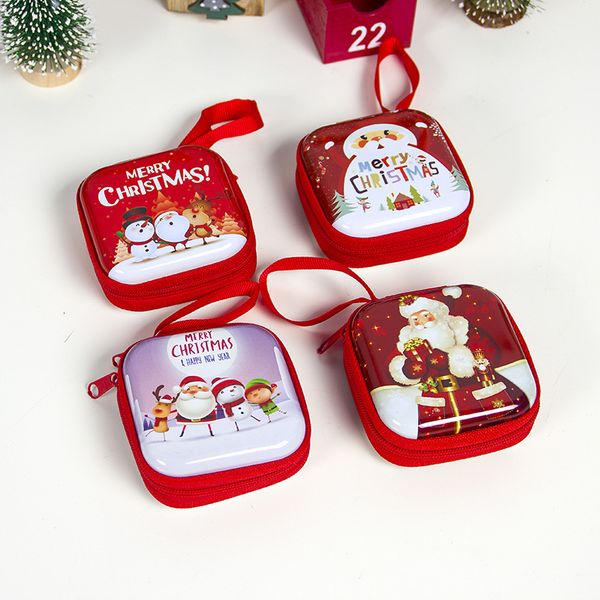 2 pcs cartoon santa claus tinplate square christmas small change package children gift for kids christmas decoration for home
2 pcs cartoon santa claus tinplate square christmas small change package children gift for kids christmas decoration for home