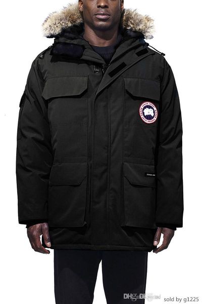 

dhl 2019 man canada new arrival s guse chateau black goose down jacket winter men coat/parka sale with outlet xs