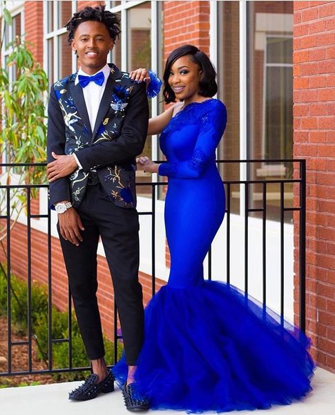 royal blue mermaid evening dresses long sleeves lace sweep train formal dress evening party gowns wear special occasion dresses vestidos, Black;red
royal blue mermaid evening dresses long sleeves lace sweep train formal dress evening party gowns wear special occasion dresses vestidos, Black;red