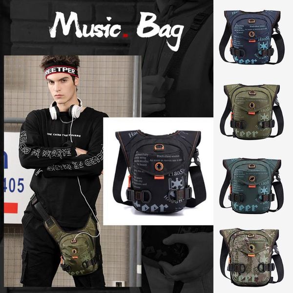 multi-function sports men's chest bag portable nylon pockets messenger bag outdoor cycling riding leg
multi-function sports men's chest bag portable nylon pockets messenger bag outdoor cycling riding leg