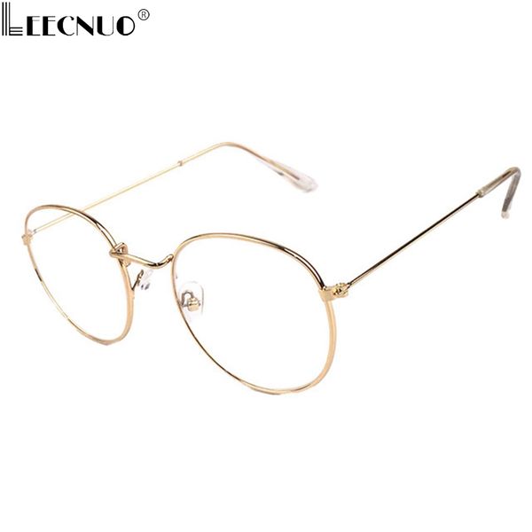 2018 new woman glasses optical frames metal round glasses frame clear lens eyeware black silver gold eye glass
2018 new woman glasses optical frames metal round glasses frame clear lens eyeware black silver gold eye glass