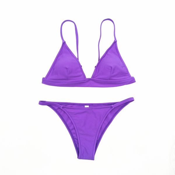 bikini 2020 new solid swimwear women purple pink bikini set striped swimsuit beachwear swimming for suits brazilian bikinis
bikini 2020 new solid swimwear women purple pink bikini set striped swimsuit beachwear swimming for suits brazilian bikinis