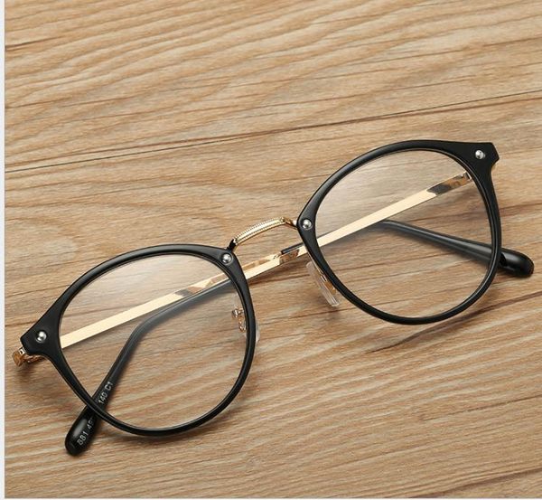 full frame optical frames ms. myopia frames round metal flat mirrors, White;black
full frame optical frames ms. myopia frames round metal flat mirrors, White;black