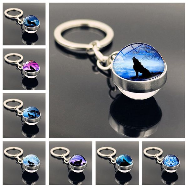 wolf and moon keychain double side glass ball key chain key ring wolf head accessories designer creative couple bag car jewelry holiday gift, Slivery;golden
wolf and moon keychain double side glass ball key chain key ring wolf head accessories designer creative couple bag car jewelry holiday gift, Slivery;golden