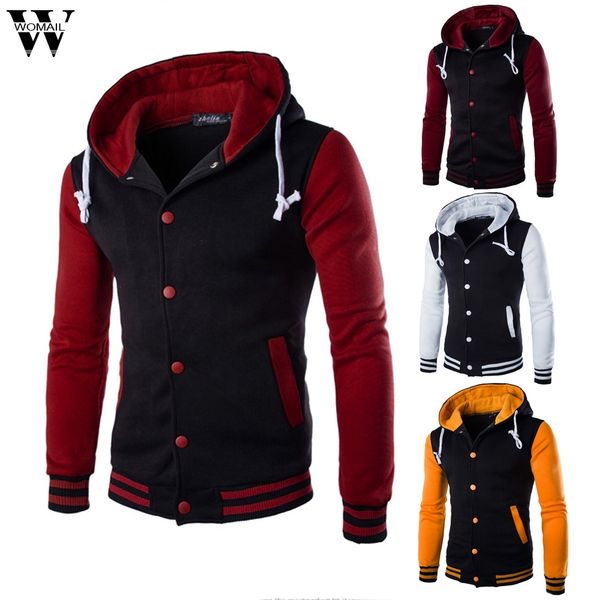 new 2018 men coat jacket outwear sweater winter slim hoodie fashion warm hooded sweatshirt, Black;brown
new 2018 men coat jacket outwear sweater winter slim hoodie fashion warm hooded sweatshirt, Black;brown