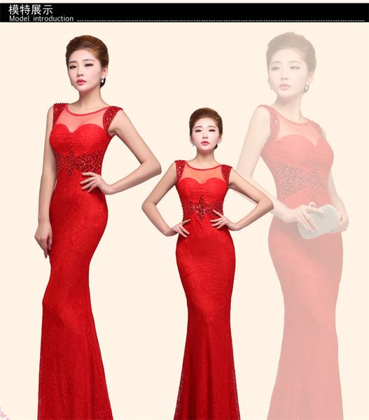 2019 new elegant gorgeous slim women o-neck s-body lace flowers host show banquet night party wedding dress wholesale, White;black
2019 new elegant gorgeous slim women o-neck s-body lace flowers host show banquet night party wedding dress wholesale, White;black