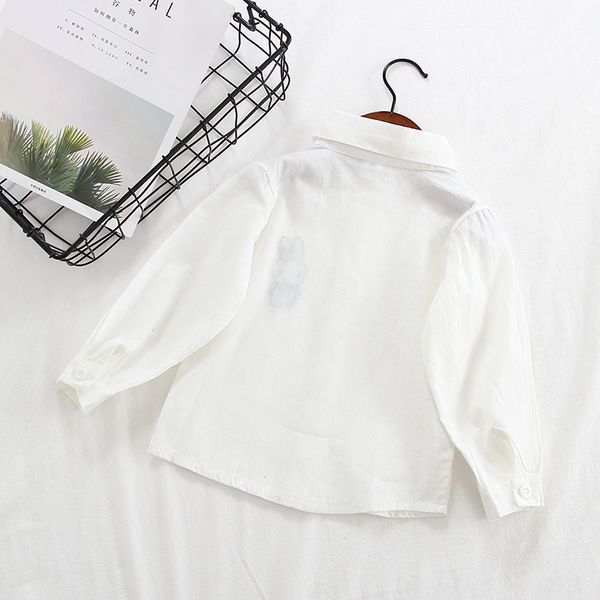 childrenswear 2020 spring girls embroidered bunny embroidered long-sleeved shirt children versatile cute shirt, White
childrenswear 2020 spring girls embroidered bunny embroidered long-sleeved shirt children versatile cute shirt, White