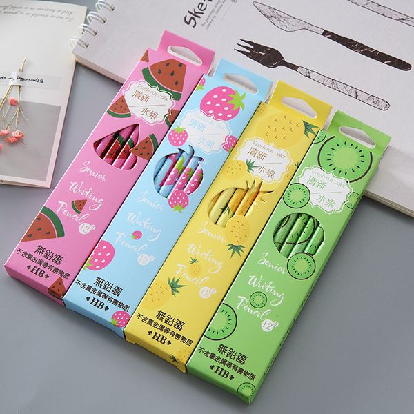 96pcs summer style fruit hb standard wooden pencil writing drawing school supply student stationery wholesale
96pcs summer style fruit hb standard wooden pencil writing drawing school supply student stationery wholesale