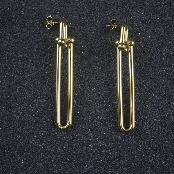 tassel u shape earring women hardwear earring punk studs wedding party, Golden
tassel u shape earring women hardwear earring punk studs wedding party, Golden