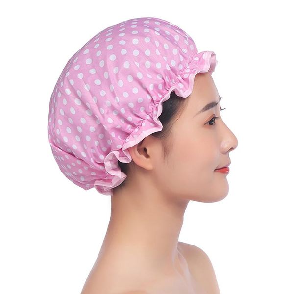 thick 3 pcs waterproof bath hat double layer shower hair cover women supplies shower caps bathroom accessories #y5
thick 3 pcs waterproof bath hat double layer shower hair cover women supplies shower caps bathroom accessories #y5