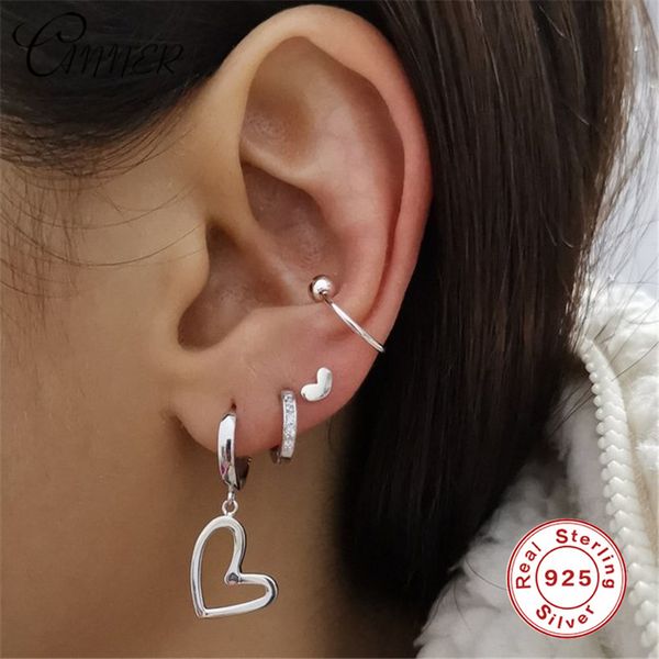 canner 100% 925 solid sterling silver earrings for women fashion hollow heart charm stud earrings friendship gift girls jewelry, Golden;silver
canner 100% 925 solid sterling silver earrings for women fashion hollow heart charm stud earrings friendship gift girls jewelry, Golden;silver