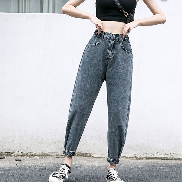 women's plus over size dad's harrem pants loose ankle tied jeans elastic waist ankle length high waist jeans large size s-5xl, Blue
women's plus over size dad's harrem pants loose ankle tied jeans elastic waist ankle length high waist jeans large size s-5xl, Blue