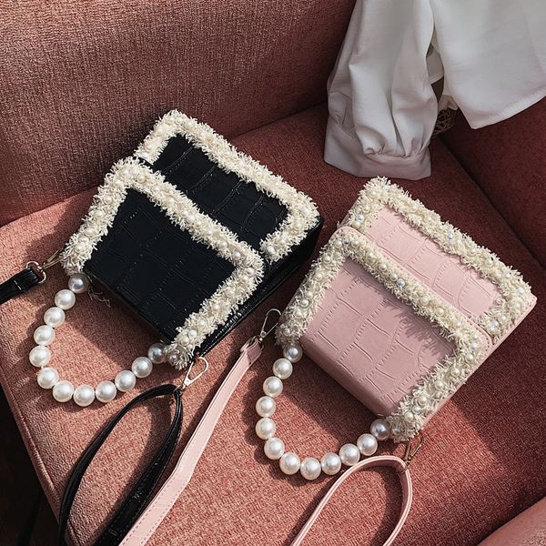 gentle woman handbag 2019 sweet fashion new pu leather women's designer handbag pearl tote shoulder messenger bags
gentle woman handbag 2019 sweet fashion new pu leather women's designer handbag pearl tote shoulder messenger bags
