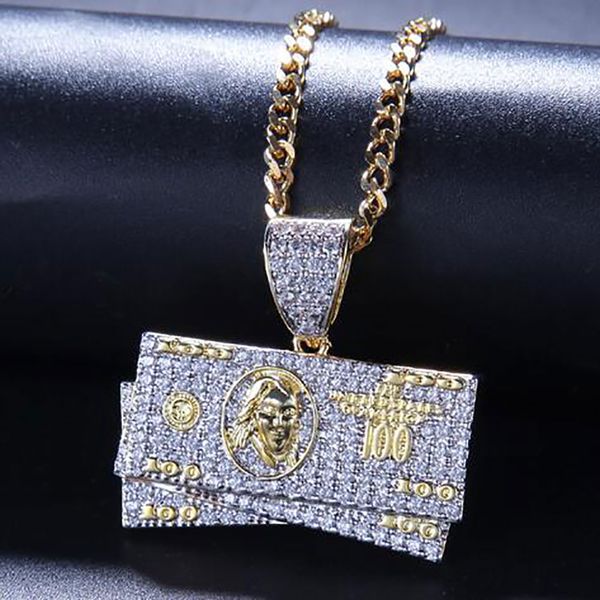 14k gold plated hip hop green backs dollars pendant necklace micro pave cubic zirconia diamonds rapper dj singer accessories, Silver
14k gold plated hip hop green backs dollars pendant necklace micro pave cubic zirconia diamonds rapper dj singer accessories, Silver
