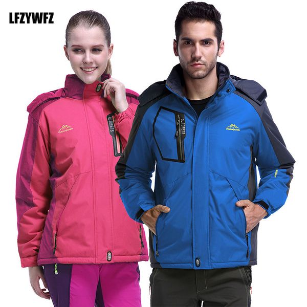 winter jacket men's women's outdoor soft shell waterproof and windproof warm jacket hiking camping cold ladies clothing, Blue;black
winter jacket men's women's outdoor soft shell waterproof and windproof warm jacket hiking camping cold ladies clothing, Blue;black