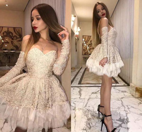 little white dress short lace выпускные коктейльные платья с длинным рукавом съемные 2020 милая-линия случай вечера партии платья, Black
little white dress short lace выпускные коктейльные платья с длинным рукавом съемные 2020 милая-линия случай вечера партии платья, Black