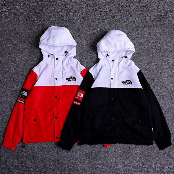 8supreme the north face mens brand jacket sunscreen letters print reflective fashion style luxury windbreaker jacket 01, Black;brown
8supreme the north face mens brand jacket sunscreen letters print reflective fashion style luxury windbreaker jacket 01, Black;brown