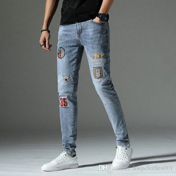 luxury fashion mens brand designer men denim jeans embroidery pants fashion clothes luxury man holes mens joggers jeans, Blue
luxury fashion mens brand designer men denim jeans embroidery pants fashion clothes luxury man holes mens joggers jeans, Blue
