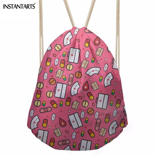 instantarts funny 3d cartoon nurse printing women drawstrings school students storage backpacks softback teens girls beach bags
instantarts funny 3d cartoon nurse printing women drawstrings school students storage backpacks softback teens girls beach bags