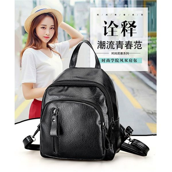 2020 new women's backpack korean version ladies backpack fashion ladies