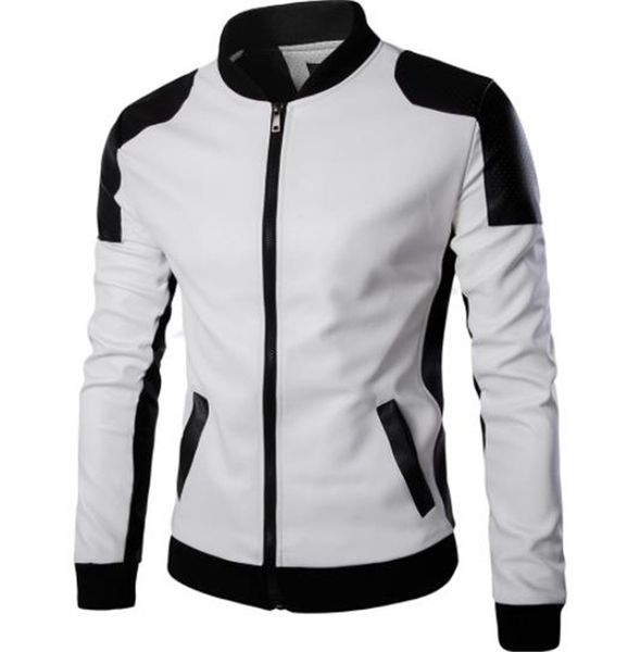 plus size men leather jackets winter stand collar mens designer jackets male coat, Black
plus size men leather jackets winter stand collar mens designer jackets male coat, Black