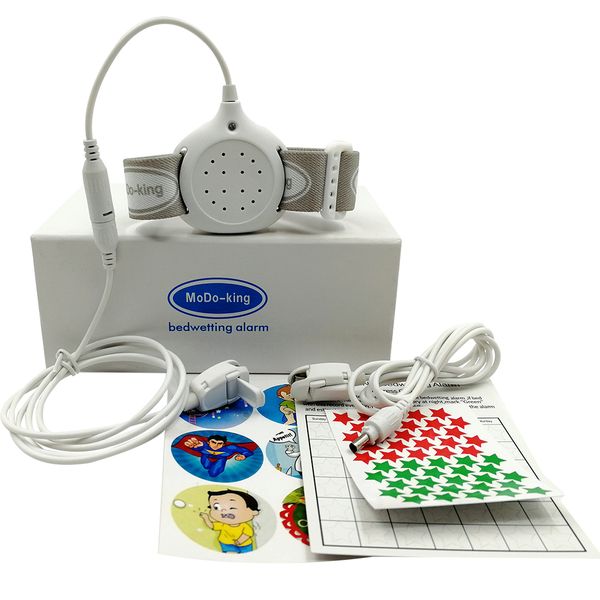 modo-king bedwetting alarm for baby boys kids bed wetting enuresis alarm nocturnal enuresis ma-108
modo-king bedwetting alarm for baby boys kids bed wetting enuresis alarm nocturnal enuresis ma-108