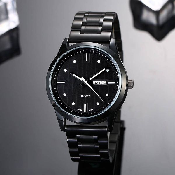 2021 three needle series luxury mens watches dual calendar function quartz watch designer mid brand fashion steel strap, Slivery;brown
2021 three needle series luxury mens watches dual calendar function quartz watch designer mid brand fashion steel strap, Slivery;brown