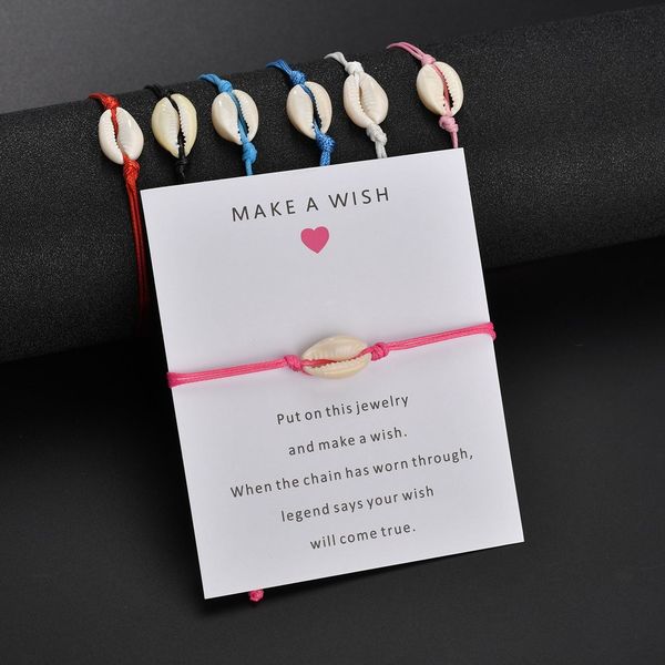 shell jewelry concise paper card make a bracelet popular natural shell bracelet, Golden;silver
shell jewelry concise paper card make a bracelet popular natural shell bracelet, Golden;silver