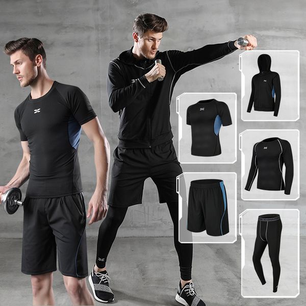 men running suit short sleeve+shorts basketball training tracksuit quick dry loose t-shirt sports gym fitness clothing, Black;blue
men running suit short sleeve+shorts basketball training tracksuit quick dry loose t-shirt sports gym fitness clothing, Black;blue
