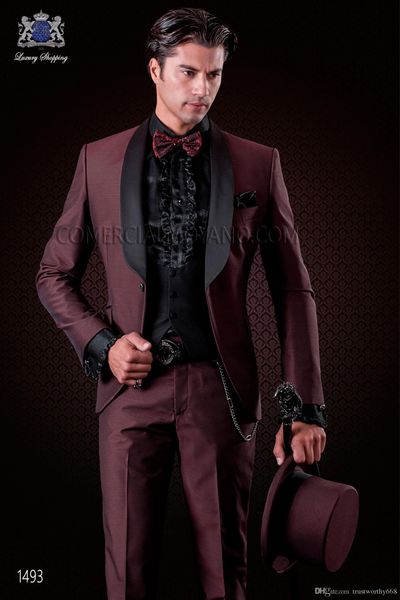 new arrival one button groomsmen shawl lapel groom tuxedos men suits wedding/prom man blazer ( jacket+pants+vest+tie) 208, Black;gray
new arrival one button groomsmen shawl lapel groom tuxedos men suits wedding/prom man blazer ( jacket+pants+vest+tie) 208, Black;gray