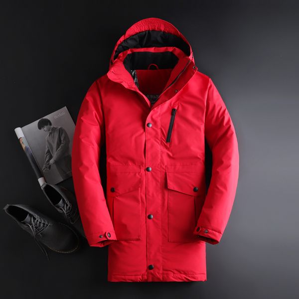 30 degree russia winter jacket for men extra thick wind and rain coat men men's white duck down jacket hooded snow coat, Black
30 degree russia winter jacket for men extra thick wind and rain coat men men's white duck down jacket hooded snow coat, Black