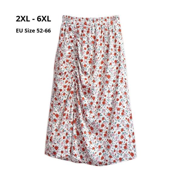 plus size 6xl 5xl 4xl 3xl 2xl women summer skirts elastic high waist floral print chiffon bottoms femme slim a line long skirts, Black
plus size 6xl 5xl 4xl 3xl 2xl women summer skirts elastic high waist floral print chiffon bottoms femme slim a line long skirts, Black