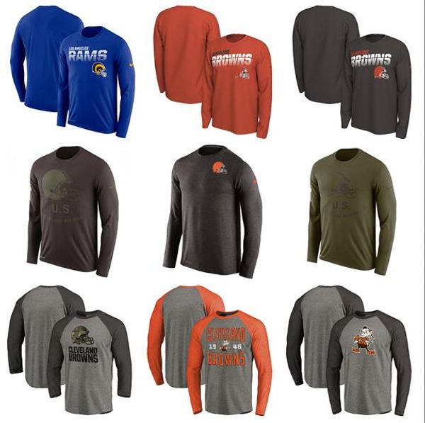 2019 men browns salute to service sideline legend performance long sleeve t-shirt - olive red bule gray, Blue;black
2019 men browns salute to service sideline legend performance long sleeve t-shirt - olive red bule gray, Blue;black