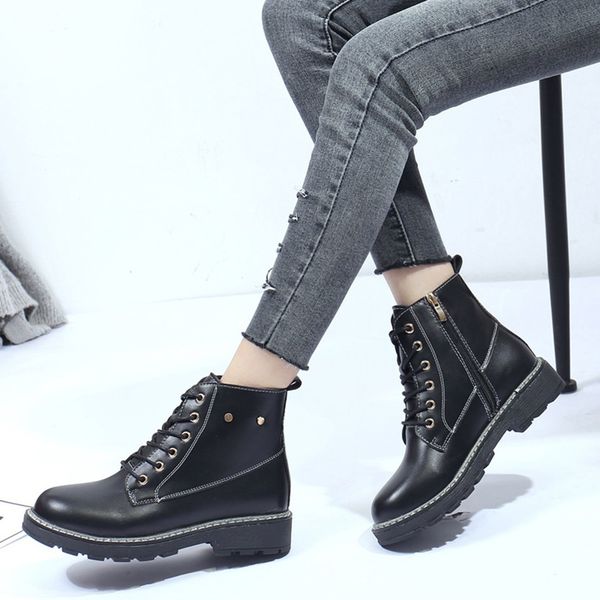 winter leather martins boots for woman fashion lace-up black ankle boots woman shoes non-slip breathable winter women drop
winter leather martins boots for woman fashion lace-up black ankle boots woman shoes non-slip breathable winter women drop