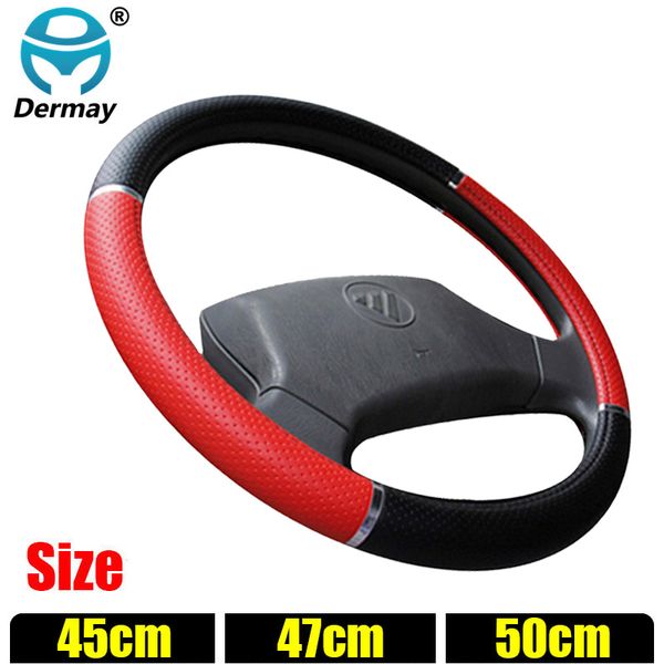 dermay (size 45cm 47cm 50cm) steering wheel covers anti-slip automobiles accessories faux leather for car bus truck boat
dermay (size 45cm 47cm 50cm) steering wheel covers anti-slip automobiles accessories faux leather for car bus truck boat
