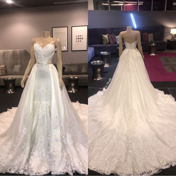 2020 stunning western country wedding dresses with detachable train strapless backless wedding gowns with applique lace beaded bridal dress
2020 stunning western country wedding dresses with detachable train strapless backless wedding gowns with applique lace beaded bridal dress