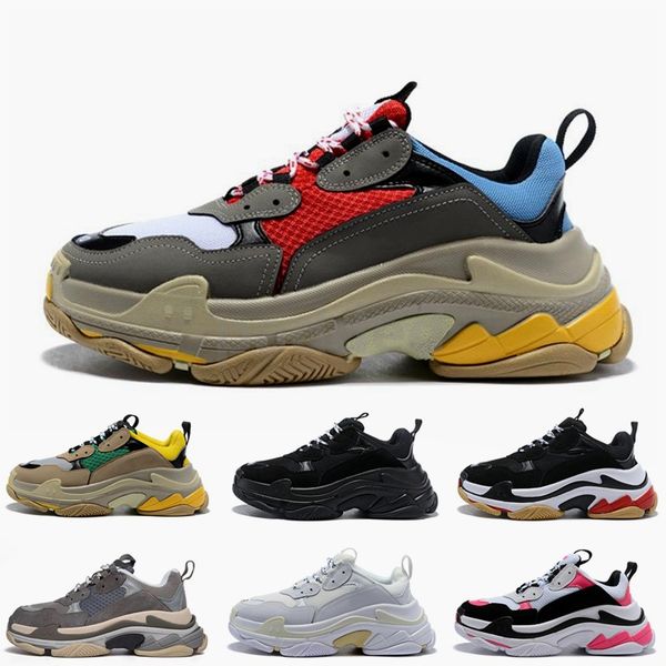 fashion paris 17fw triple s mens designer sneakers triple white black women pink casual dad increasing shoes, White;red
fashion paris 17fw triple s mens designer sneakers triple white black women pink casual dad increasing shoes, White;red