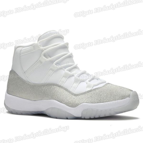 wmns metallic silver women men 11 basketball shoes sneakers jumpman 11s white vast grey glitter basket ball sport shoes with box size 13
wmns metallic silver women men 11 basketball shoes sneakers jumpman 11s white vast grey glitter basket ball sport shoes with box size 13