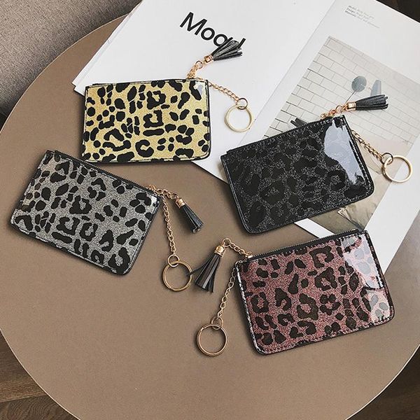 fashion leopard card holder tassel keychain coin purse wallet pu clutch bag leopard print cards organizer pouch woman party gift dbc vt1228
fashion leopard card holder tassel keychain coin purse wallet pu clutch bag leopard print cards organizer pouch woman party gift dbc vt1228