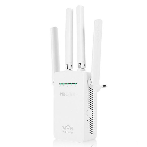 300mbps wireless range extender wifi router 4 antenna home networking