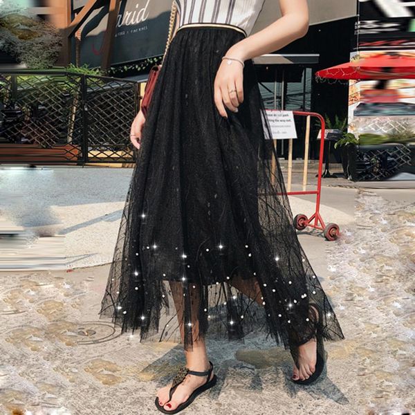 floral embroidery a-line tutu lace mesh skirt women elegant tulle long pleated skirt women midi summer sale, Black
floral embroidery a-line tutu lace mesh skirt women elegant tulle long pleated skirt women midi summer sale, Black
